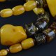 Natural amber necklaces polished mix